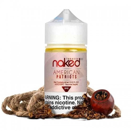 Naked 100 - American Patriots Tobacco (60ML)